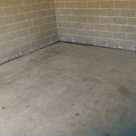 Garage Floor - Before Photo